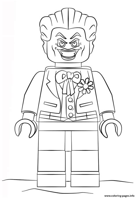 lego batman joker coloring pages printable