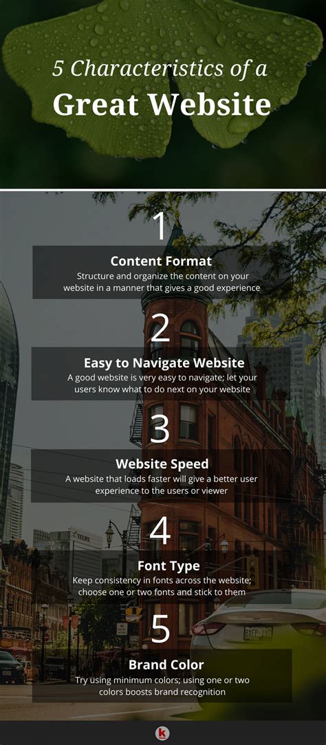 5 Key Characteristics Of A Great Website