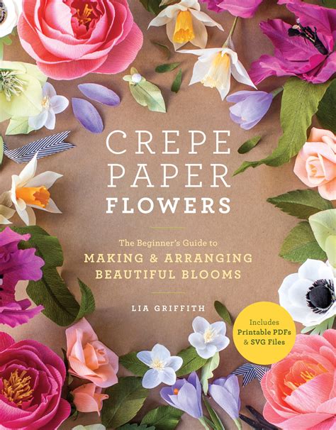 crepe paper flowers  beginners guide  making  arranging