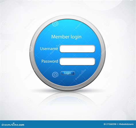 login icon stock vector illustration  business access