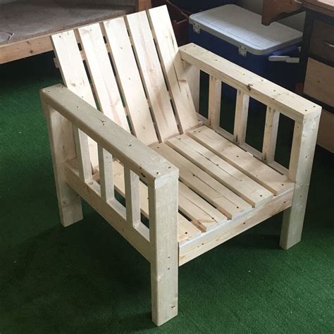 My Simple Outdoor Lounge Chair With 2x4 Modification Lounge Chair