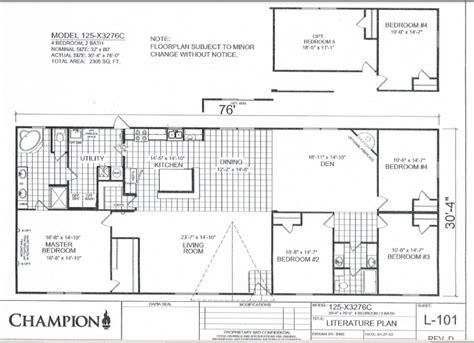 great champion homes floor plans  home plans design