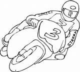Motocross Motociclete Corrida Carro Desene Pintar Colorat Sponsored sketch template