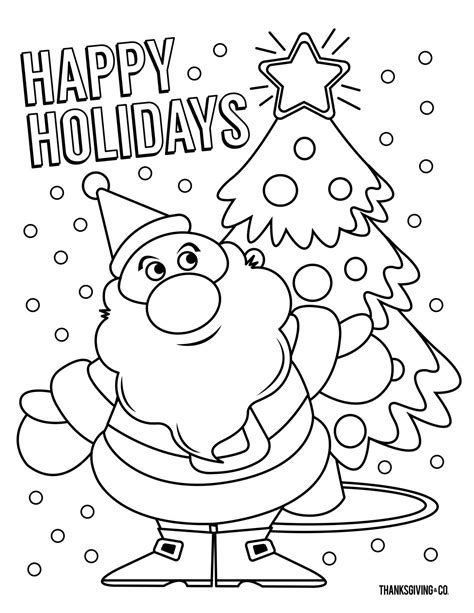 christmas coloring sheets  kids coloring christmas pages
