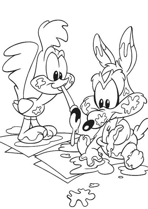 printable looney tunes coloring pages coloring home