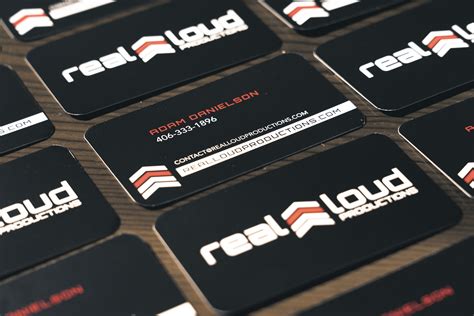 business cards standard glossy  matte concept design studios