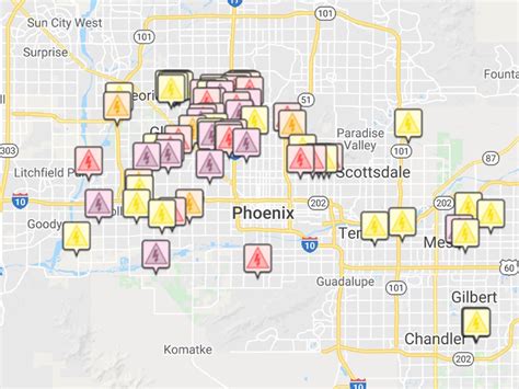 Outages More Than 100 000 Without Power Around The Valley