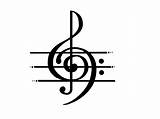 Musical Clip Music Notes Coloring Pages sketch template