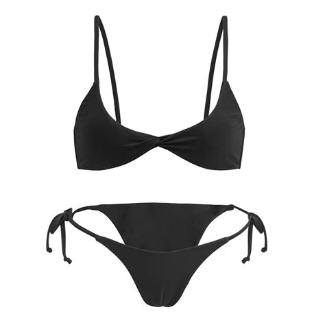 2018 New Sexy Thong Bathing Suit Low Waist Swimsuit Solid
