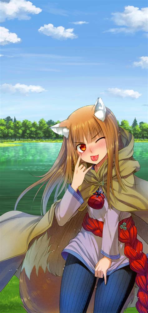 cute holo spice  wolf ranimephonewallpapers
