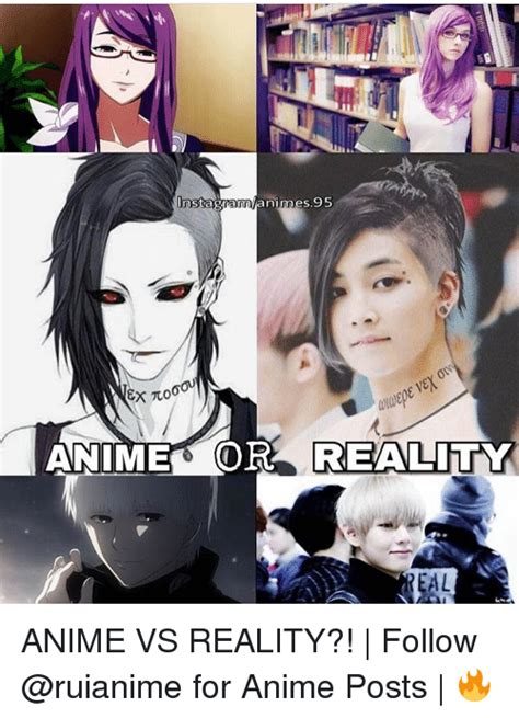 25 Best Memes About Anime Vs Reality Anime Vs Reality Memes