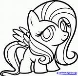 Coloring Pages Pony Little Fluttershy Chibi Draw Step Clipart Chibis Baby Babies Colouring Library Print sketch template