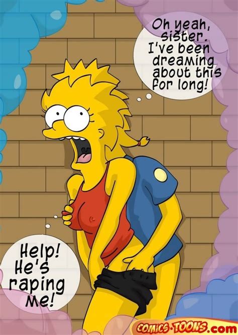 [comics toons] cravings come true the simpsons now when lisa has boobies she takes a major