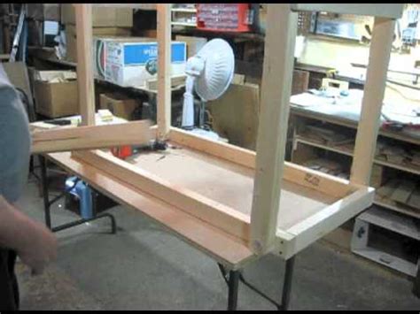 build diy    wood folding table legs  plans