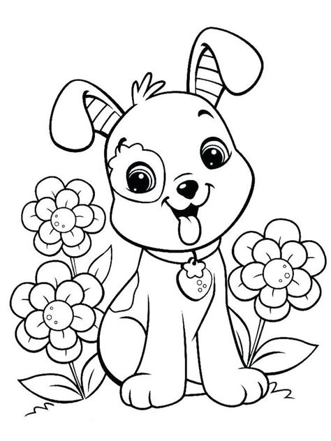 coloring sheets dogs cats coloring pages