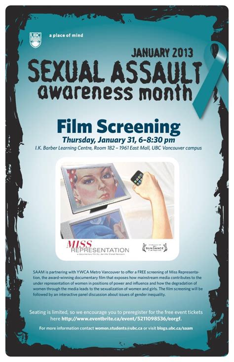 Sexual Assault Awareness Month Film Screening Miss