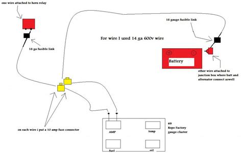 amp gauge wiring diagram esquiloio