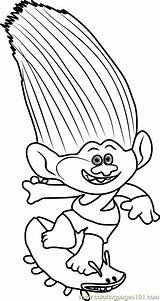 Trolls Coloring Pages Diamond Guy Aspen Template Dreamworks Colouring Printable Print Creek Sheets Color Getcolorings Kids Drawings Coloringpages101 Sketch 800px sketch template