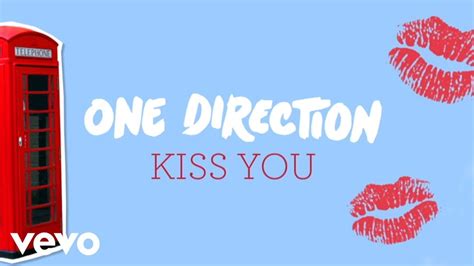 direction kiss  lyric video youtube