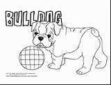 Bulldog Coloring English Pages Dog Pitbull Georgia Printable Print Color 62kb 1760 Getcolorings sketch template