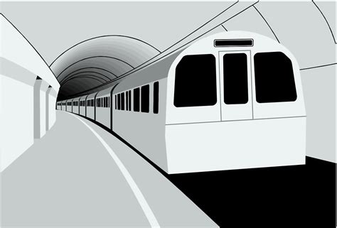 subway  stock photo illustration   subway train