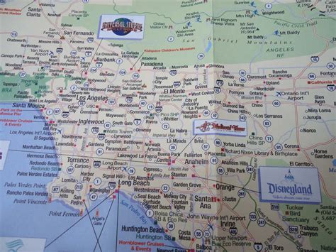 mapa de california usa