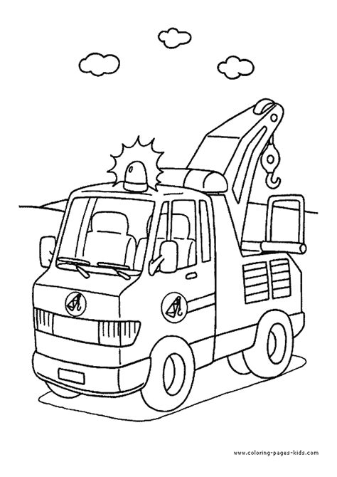 truck color pages coloring pages  kids transportation coloring pages printable coloring