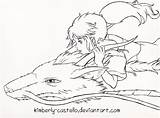 Coloring Spirited Away Pages Ghibli Studio Miyazaki Deviantart Haku Castello Kimberly Chihiro Sheets Getdrawings Colouring Hayao Getcolorings Comely Books sketch template