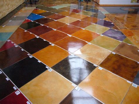 floor stain colors  concrete flooring ideas
