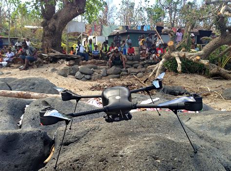 cyclone ravaged vanuatu  drone helps survey  damage wired