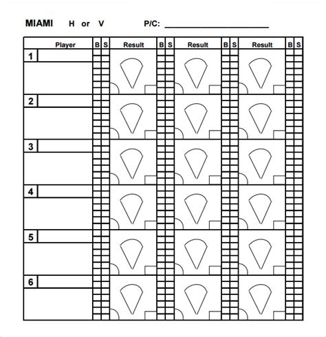 printable baseball pitching charts printable templates