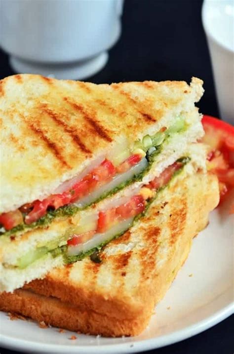 bombay veg sandwich recipe cook click  devour