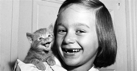 Тайната на усмихнатото коте 1955 г и още 7 готини снимки от фотограф