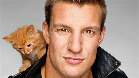 A Softer Of The Nfl Patriots Tight End Rob Gronkowski