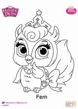 Pets Palace Coloring Pages Fern Printable Disney Categories sketch template