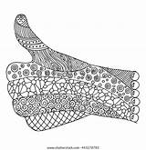 Zentangle Zendoodle Arm Zenart sketch template