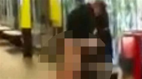 watch couple having sex at underground station leaves people disgusted