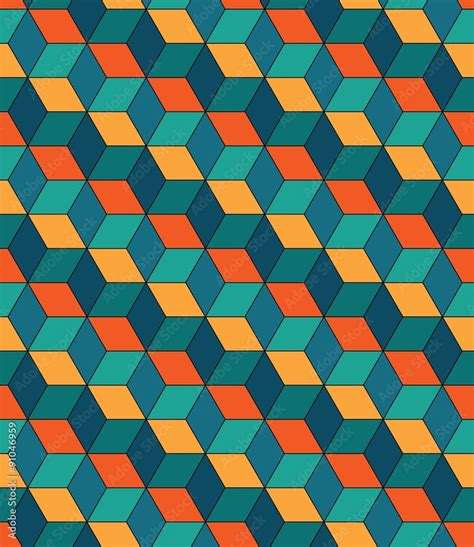 vector modern seamless colorful geometry pattern color abstract