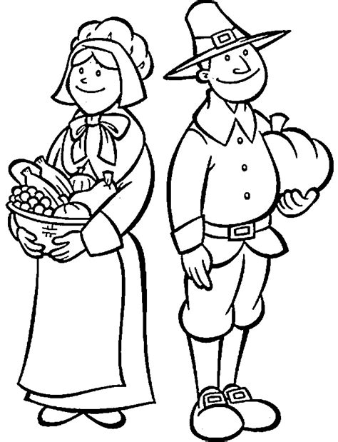 printable pilgrim coloring pages  kids  coloring pages