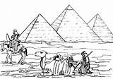 Egipto Dibujo Piramides Para Colorear Dibujar Coloring Pirámides Seleccionar Tablero sketch template