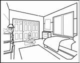 Coloring Pages Room Color Getcolorings sketch template