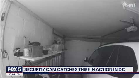 Security Cam Catches Thief In Action In Dc