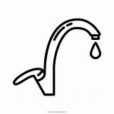 Faucet Coloring Template sketch template