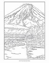 Coloring Japanese Fuji Books Book Mount Pages Hasui Kawase Adults Designlooter Cleverpedia 360px 32kb Choose Board Kids 49kb sketch template