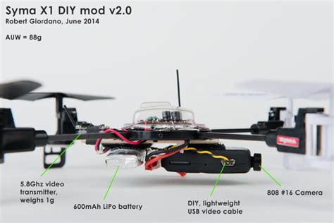 syma  quadcopter custom fpv build miscellaneous