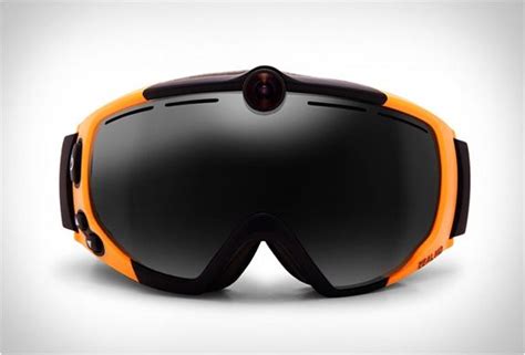 pov camera camera lens  ski goggles frame technology pokerface hd quality video sports