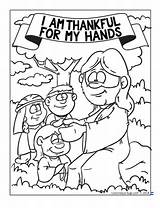 Sunbeam Lesson Hands Thankful Am Latterdayvillage Choose Board Primary Lessons sketch template