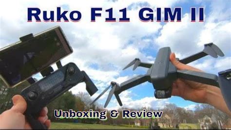 ruko  gim ii  drone review part  youtube
