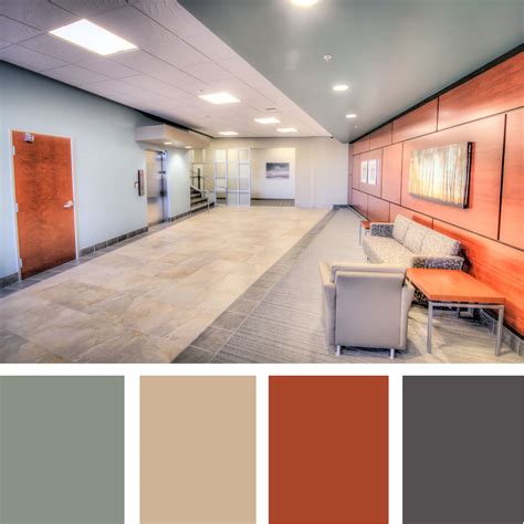 pick  color scheme   workplace comstock johnson architects