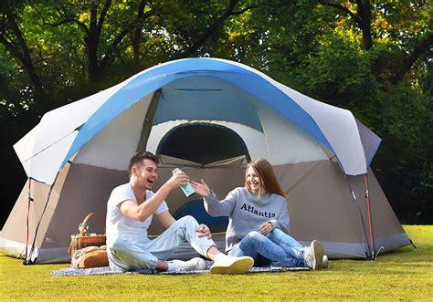 mf studio  person dome tent family camping tent    blue walmartcom